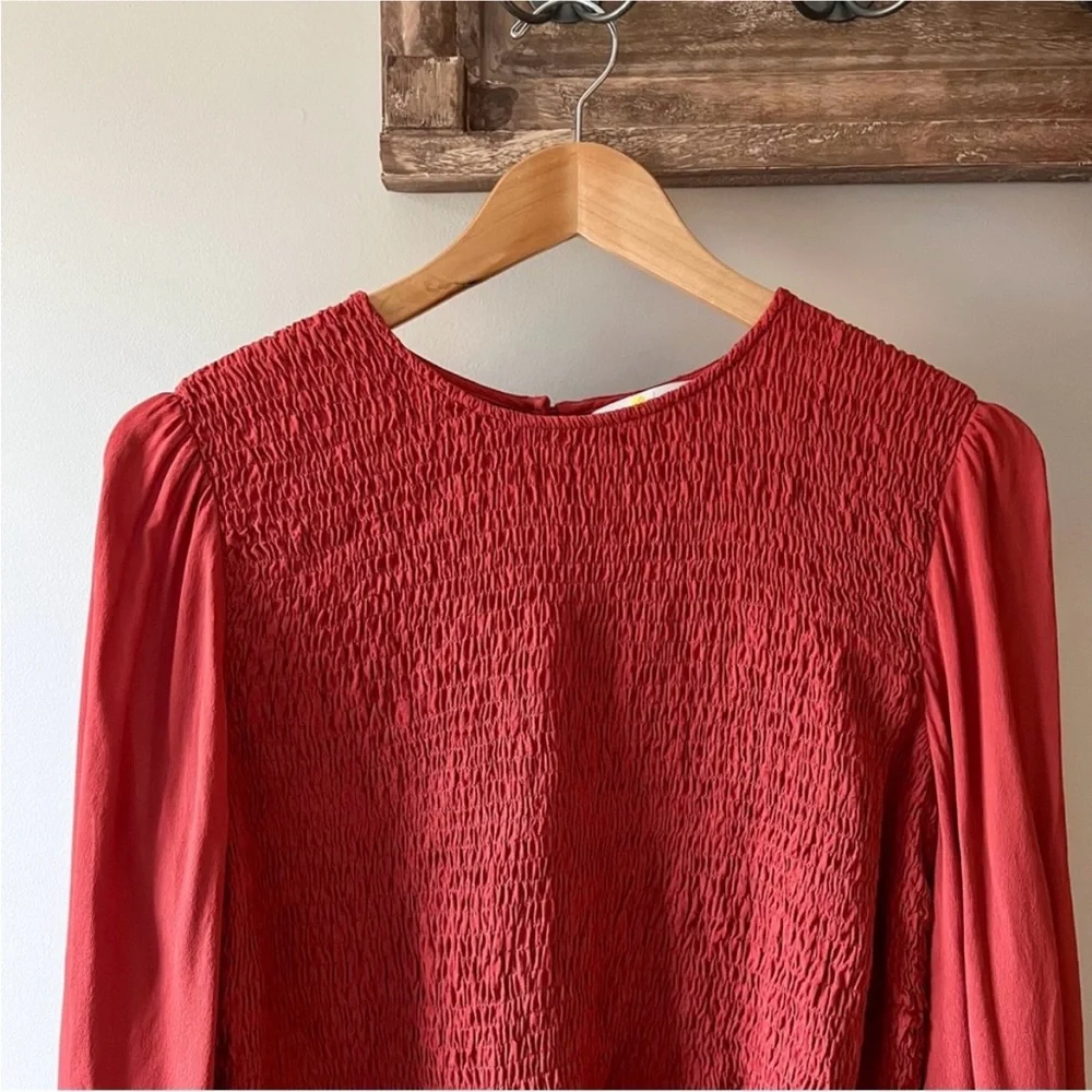 Elegant Red Women's Top